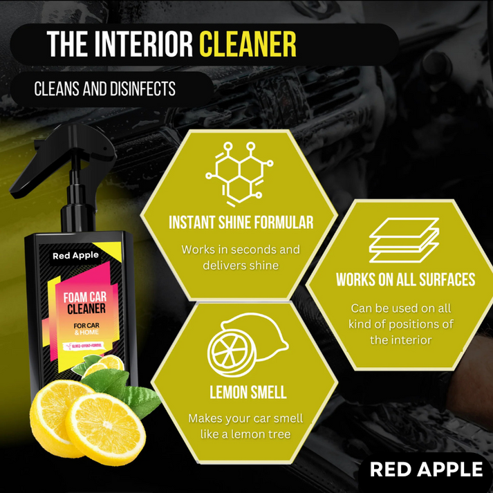 3 in 1 Car/Bike/Motorcycle Cleaner Combo – German Tech Spray & Foam for a Showroom Shine