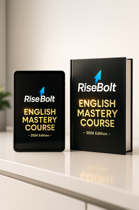 🌟 Master Fluent English in 23 Weeks — RiseBolt English Mastery Course (2026 Edition)