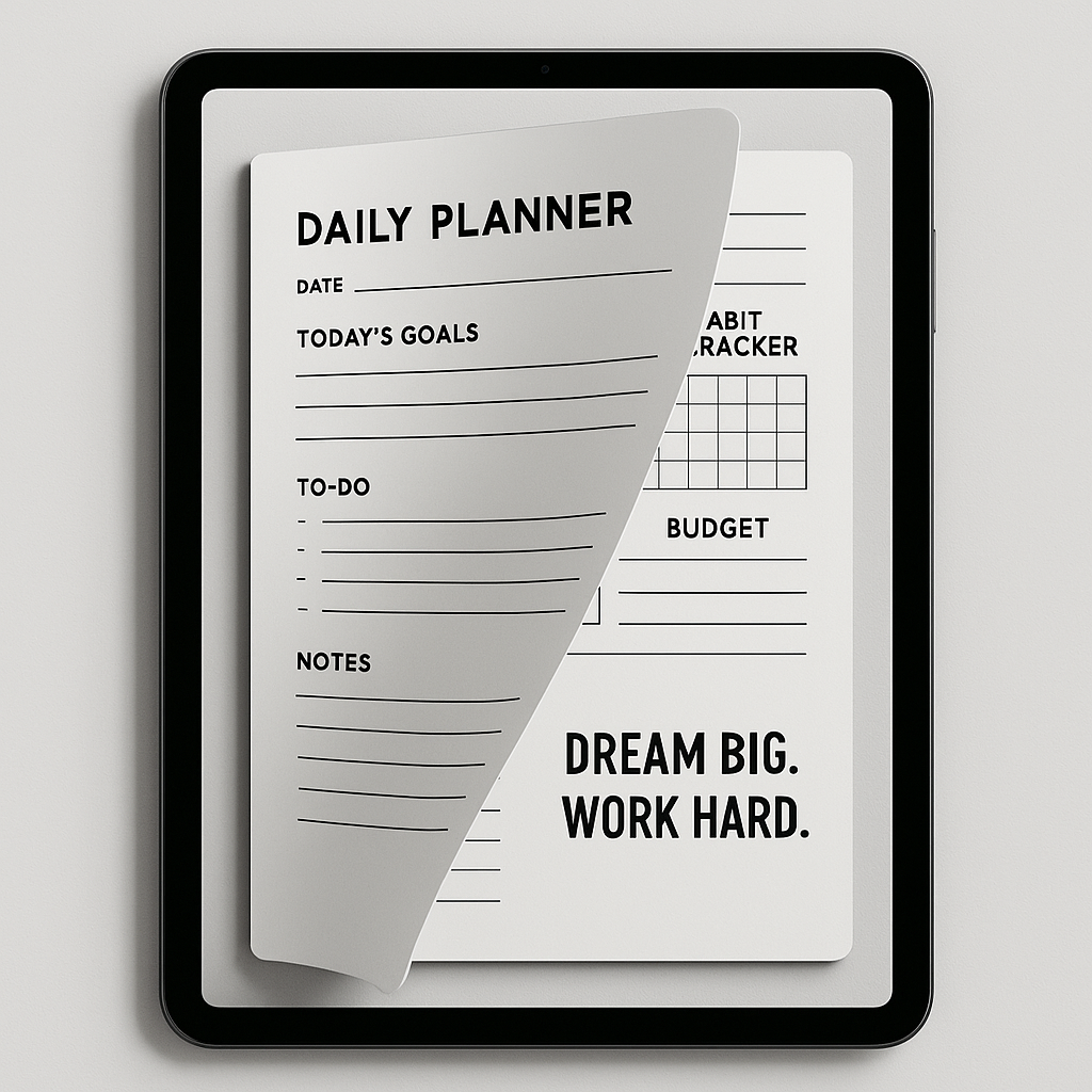 RiseBolt 90-Day Planner – Design Your Life, Not Just Your Day